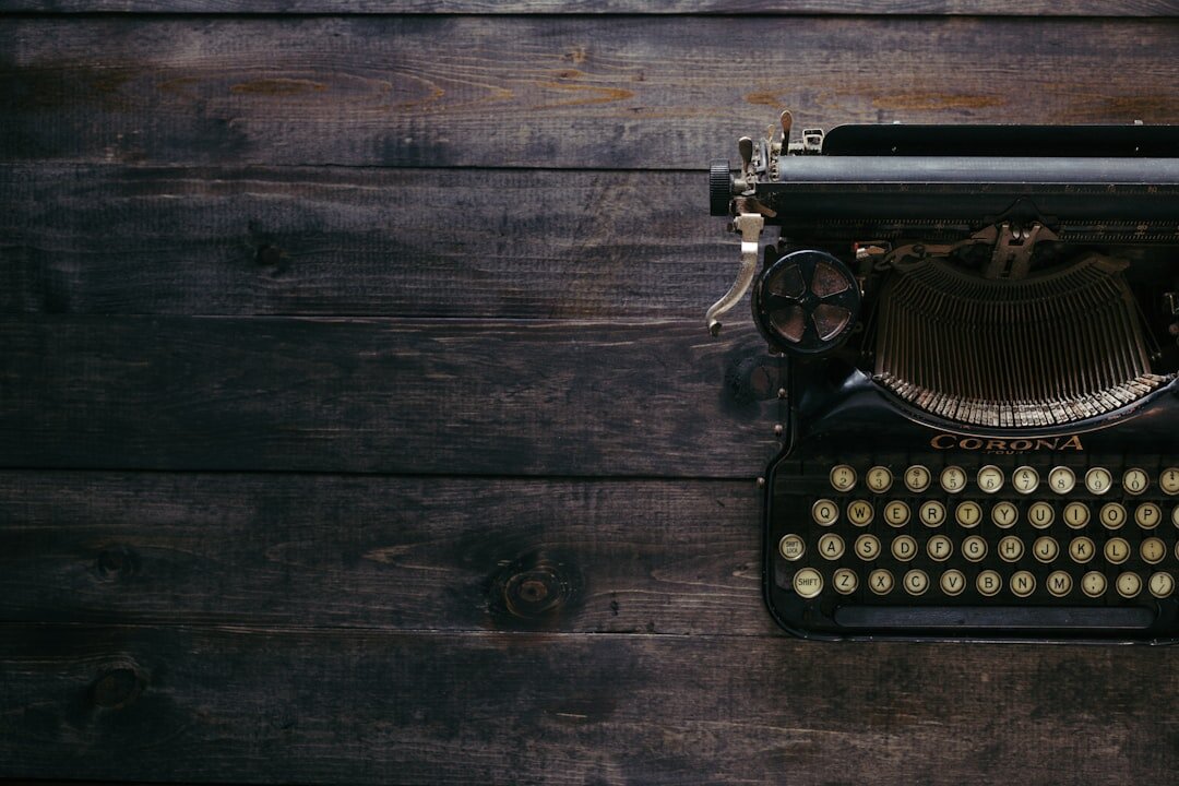 vintage typewriter
